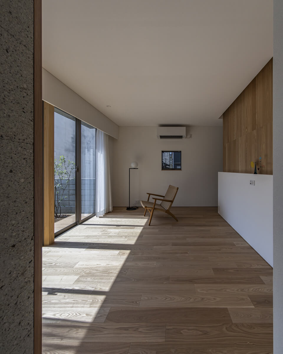 素材と光を活かした住空間